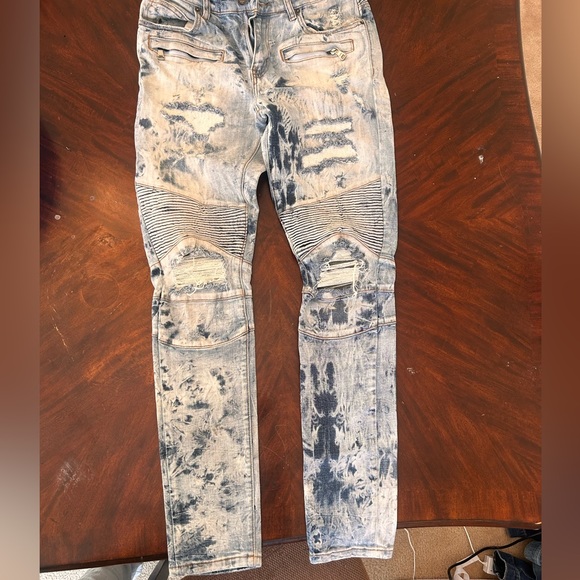 Motto Type Blue Jeans - Picture 1 of 7